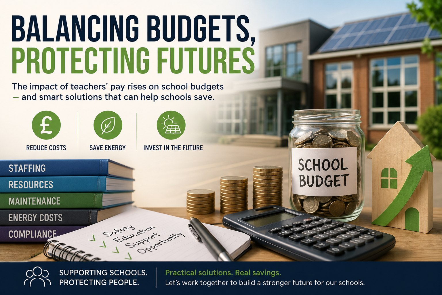 Fire, Security, Solar, Energy, School, Budget